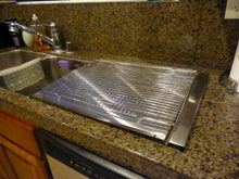 Load image into Gallery viewer, Stainless Steel Kitchen Drainboard